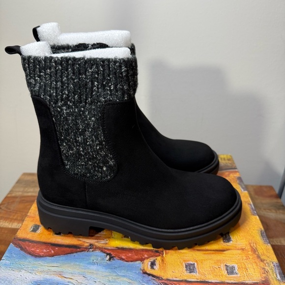 Bella Vita Black Suede Boots, Women’s 6.5 - Picture 2 of 5